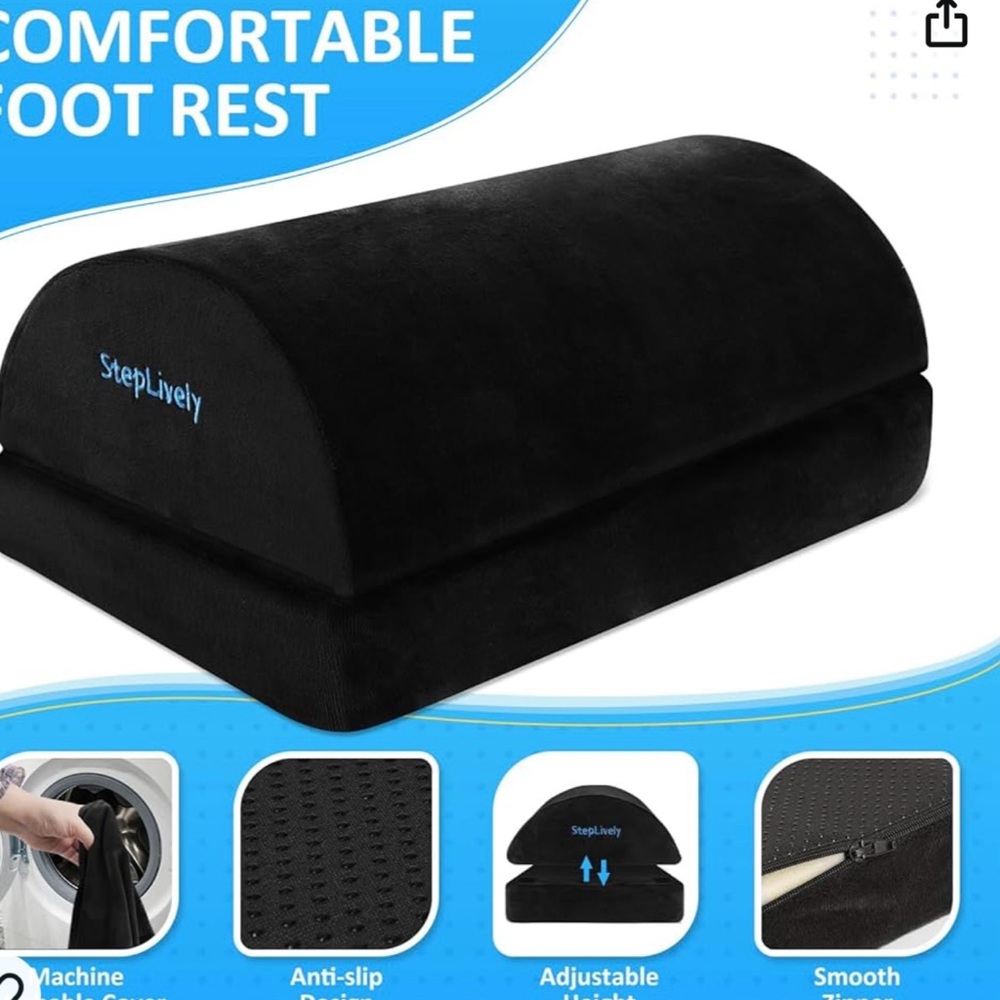 Brand new never opened five star united footrest cushion